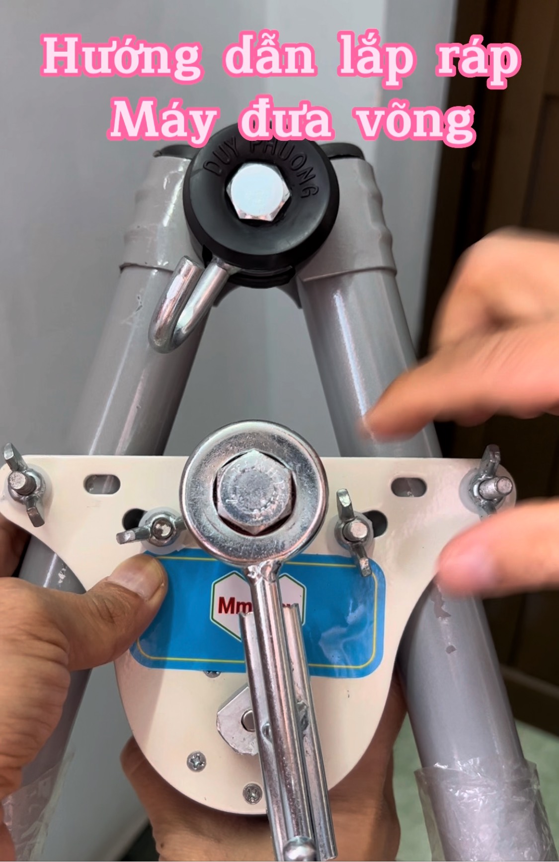 HƯỚNG DẪN LẮP MOTOR ĐƯA VÕNG VÀO GIÁ VÕNG